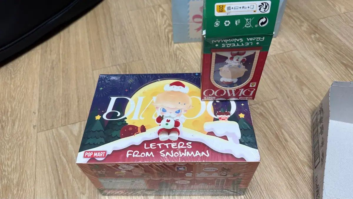 ポップマート DIMOO（ディムー） 雪だるまが送った手紙 セット（シークレットハニー含む 出品）