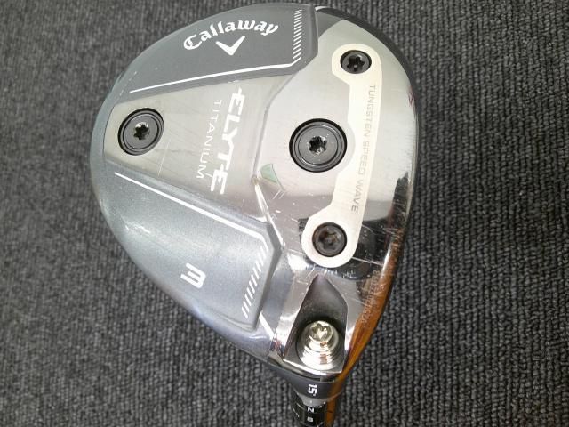 中古 フェアウェイウッド キャロウェイ ELYTE TITANIUM/24 VENTUS BL 6レンチナシ/S/15[9635]■松山店