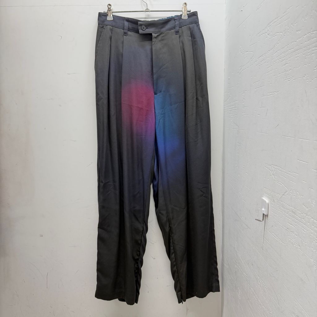 stein シュタイン TENCEL WIDE EASY TROUSERS イージーパンツ ST.837 ブラック size:S【中目黒B05】