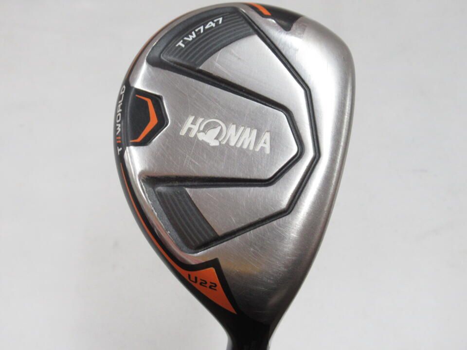 ホンマゴルフ　TOUR WORLD TW747　22度　VIZARD For TW747　ユーティリティ　中古　ゴルフドゥ！岡崎上里店【最短即日発送】