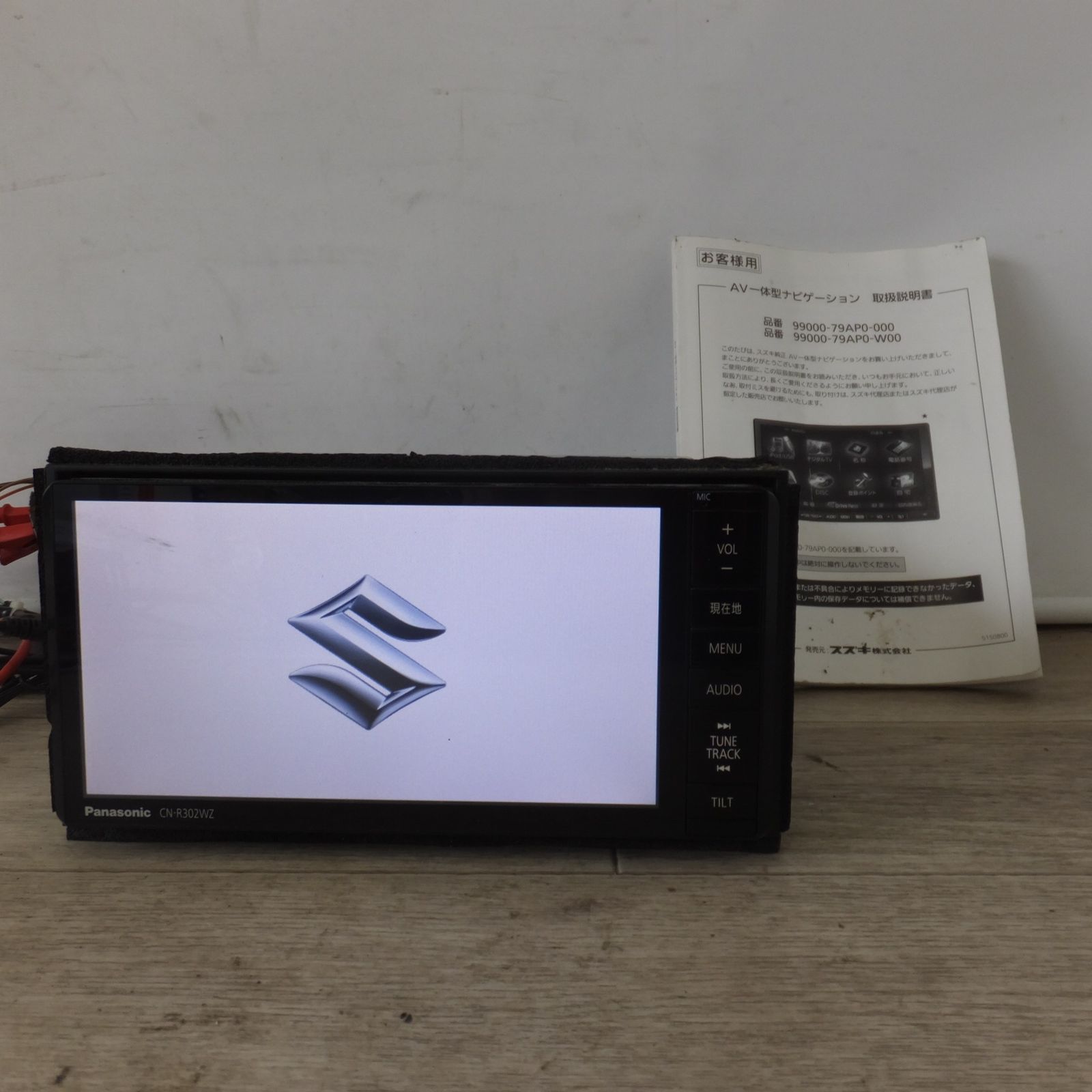 送料無料] ☆パナソニック製 スズキ 純正 AV一体型ナビゲーション CN 