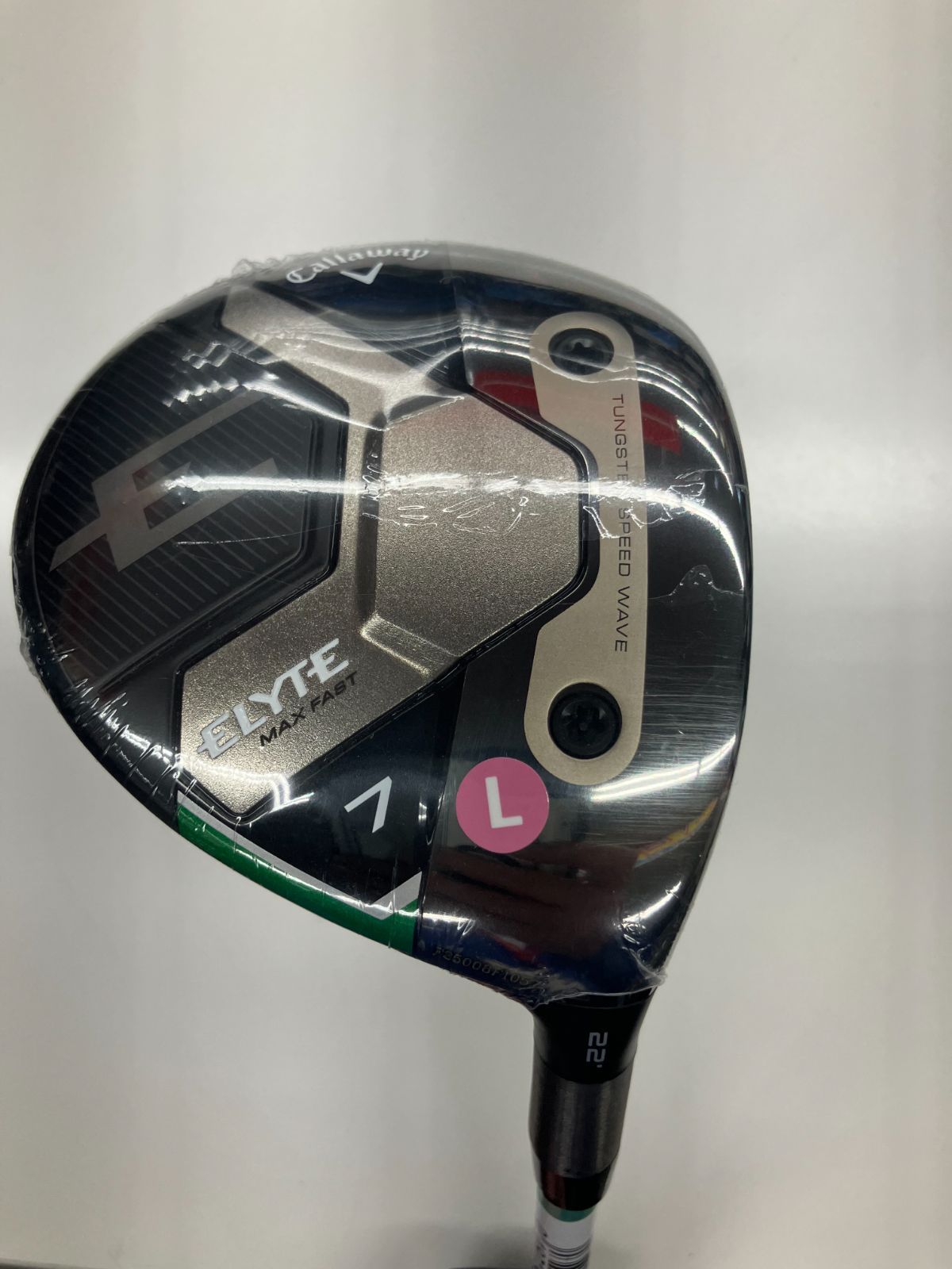【新品】 ウィメンズ　ELYTE MAX FAST　7番ウッド　 LIN-Q GREEN 40　硬さL
