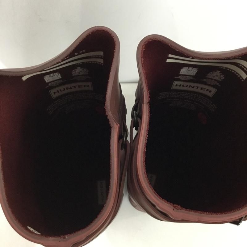 HUNTER ハンター 長靴、レインシューズ W ORG TALL BT REFINED B STRAP