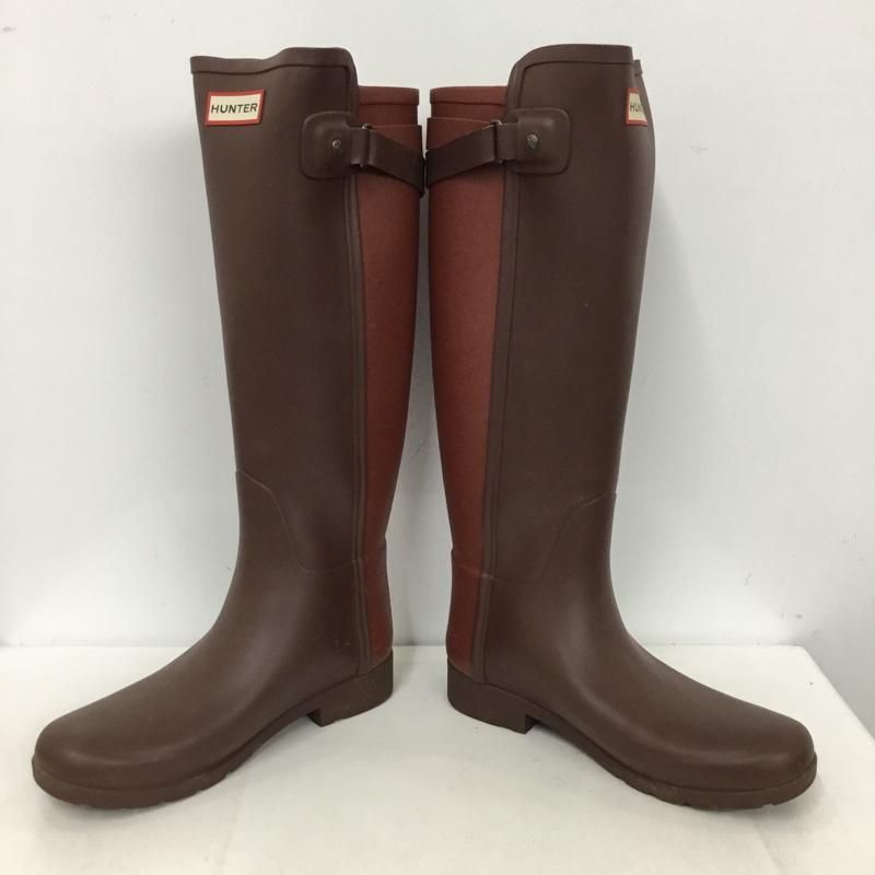 HUNTER ハンター 長靴、レインシューズ W ORG TALL BT REFINED B STRAP