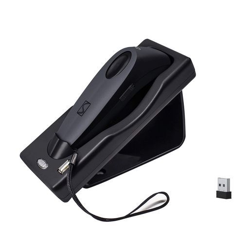 SymcodeR40DBバーコードリーダ手持二次元/一次元液晶読取対応Bluetooth/2.4GHz無線/USB接続パソコン/IOS/Androidに対応店舗/オフィス/物流/倉庫/図書館などに適用