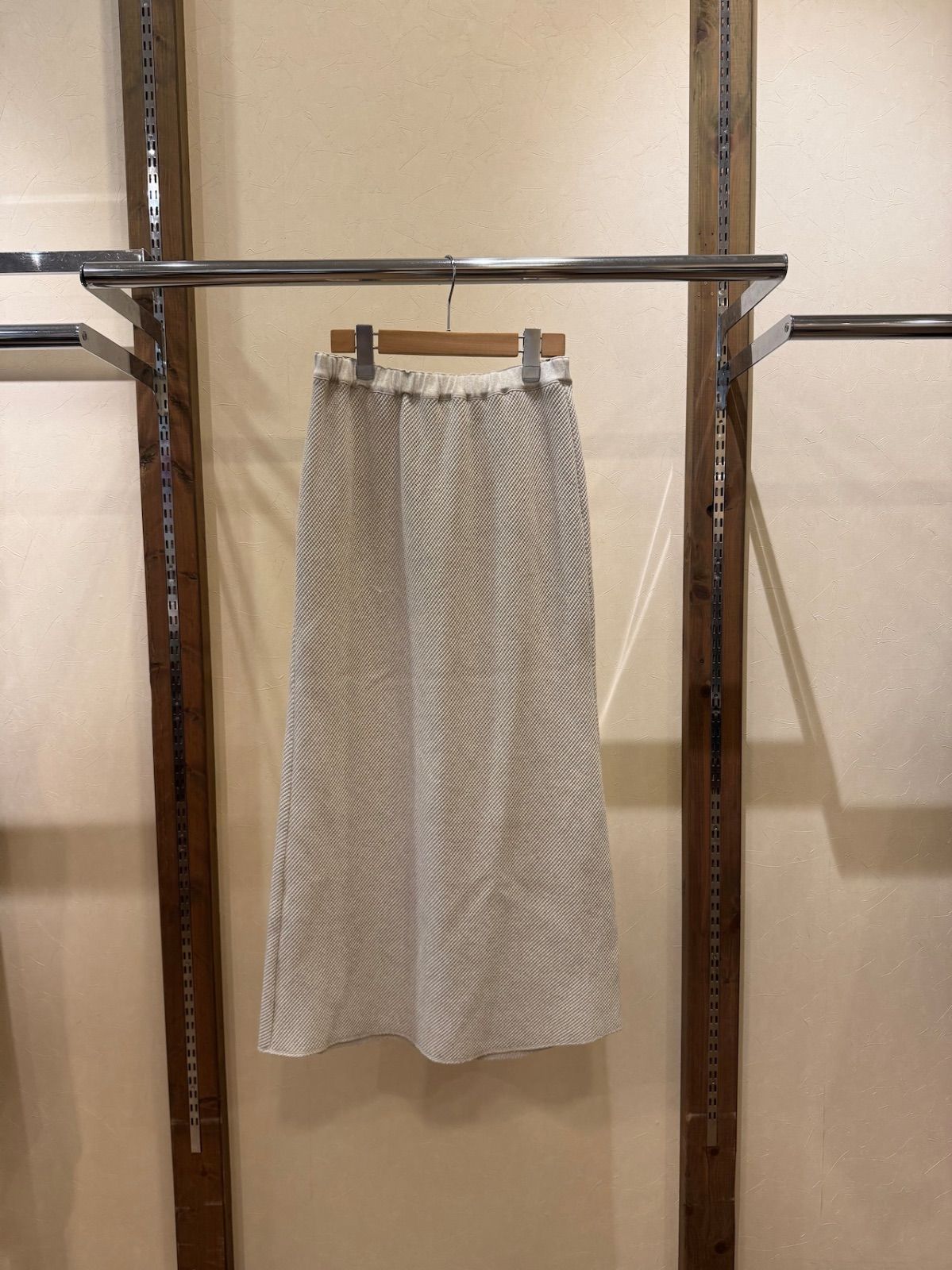 SALE！2026SS waffle relax skirt 615604