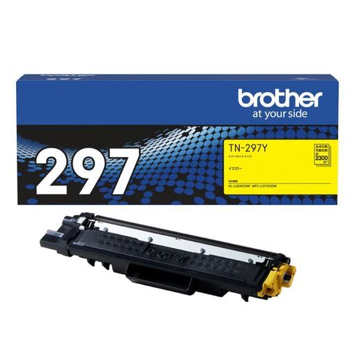 ブラザー工業【brother純正】トナーカートリッジイエロー(大容量)TN-297Y対応型番:HL-L3230CDW、MFC-L3770CDW他 11,426円