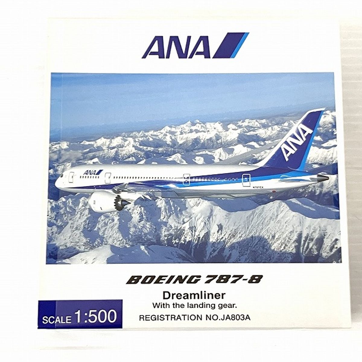 全日空商事 1/500 ANA B787-8 ドリームライナー NH50058 飛行機模型