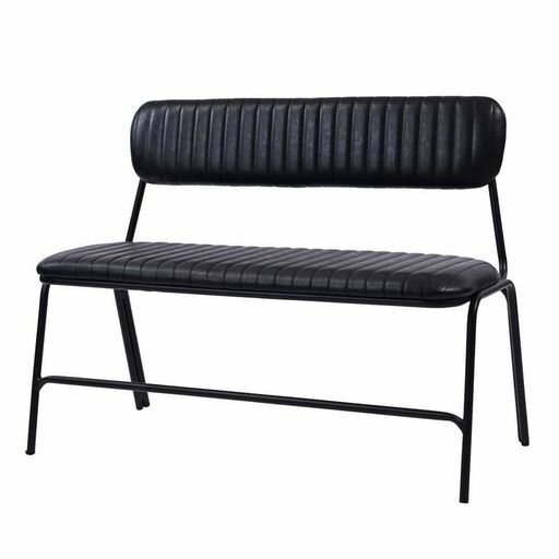サンフラワーラタンベンチ幅104x奥行52x高さ78x座面高45cmブラックRLD120BK