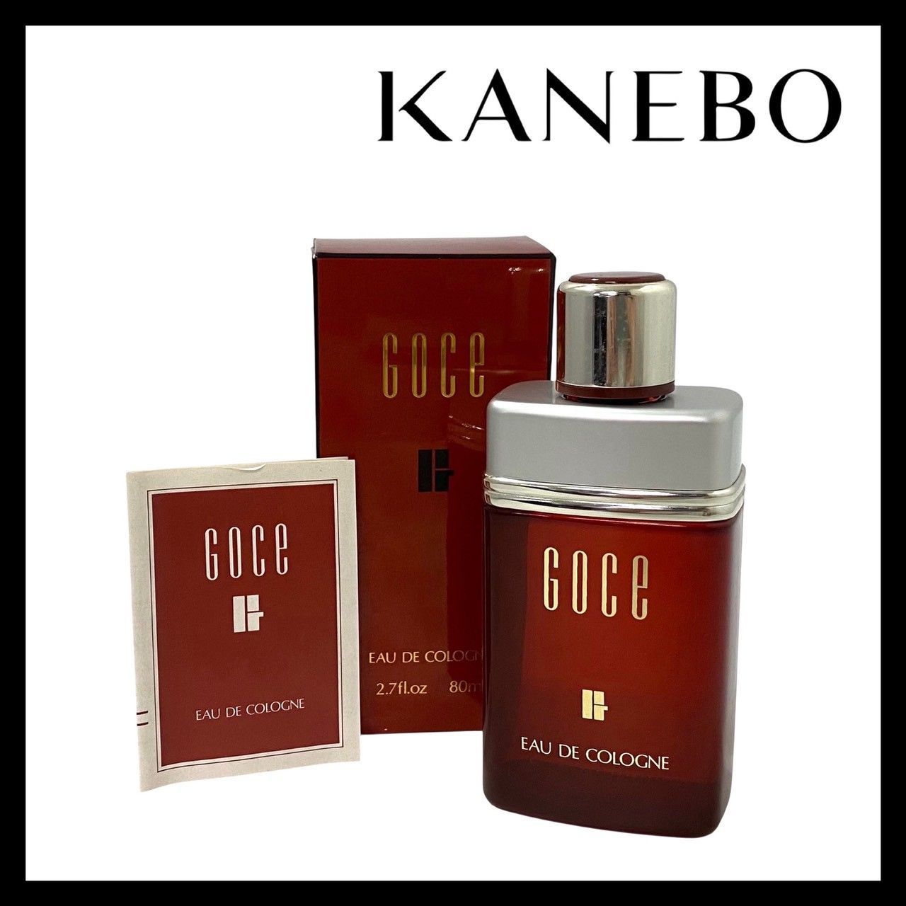 U【KANEBO】ゴーチェ オーデコロン SP 80ml 未使用 香水/パヒューム/フレグランス カネボウ GOCE EDC/EAU DE COLOGNE (66622T1)