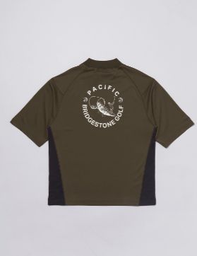Pacific GOLF CLUB コラボウエア ユニセックス モックネックシャツ/ゴルフ/ブリヂストン Pacific GOLF CLUB コラボウエア ユニセックス モックネックシャツ/ゴルフ/ブリヂストン