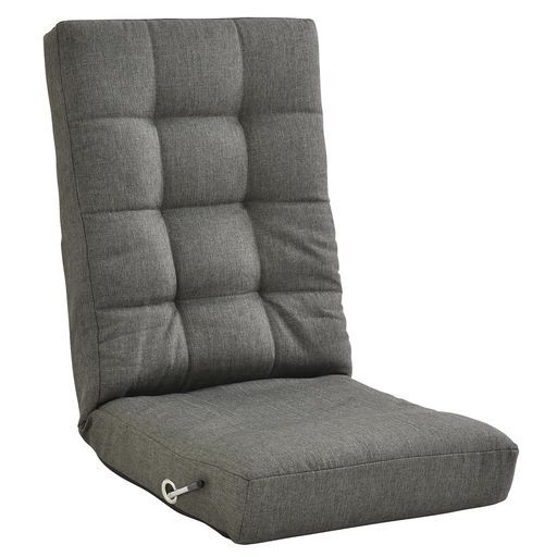 タマリビング(Tamaliving)座椅子スワレバIIグレーレバー式無段階リクライニング[完成品]50006183