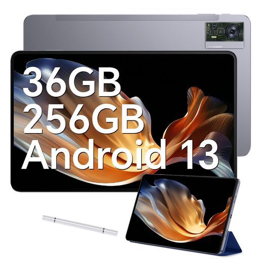 OUKITELOT5タブレット12インチ2KIPS大画面11000mAh大容量バッテリーHelioG99ゲーミングタブレッAndroid1336GBRAM256GBROM2TBTF拡張、SIMフリー4GLTE+5G