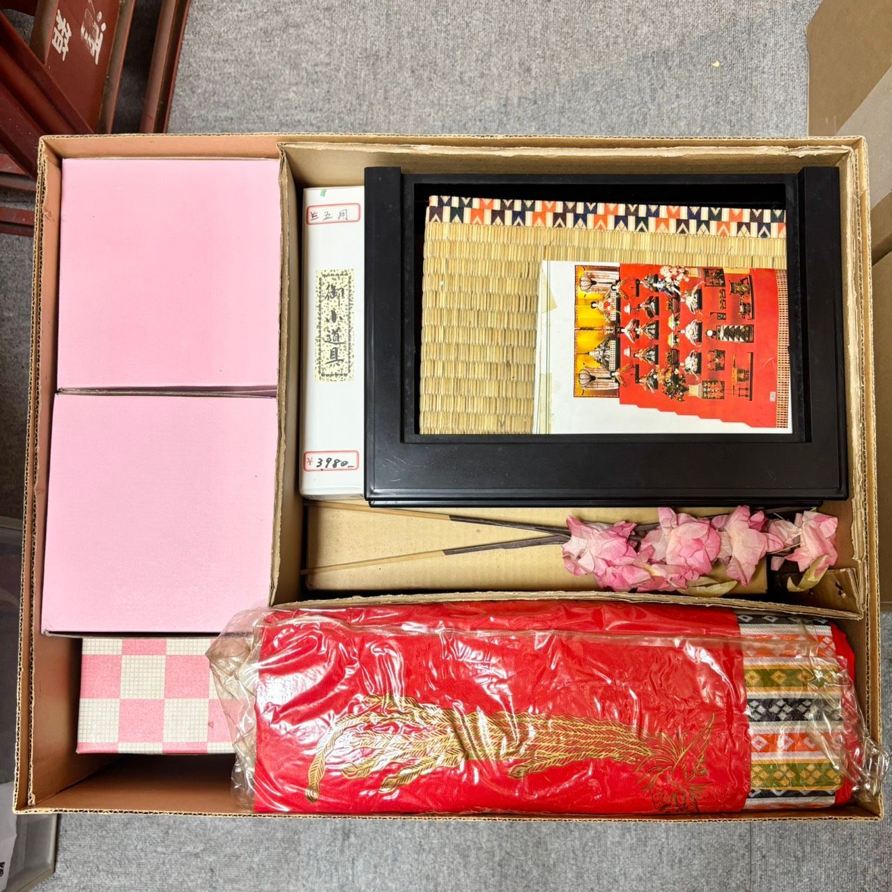 464 吉徳大光 ひな人形 雛人形 未確認 まとめ売り 七段飾り オルゴール