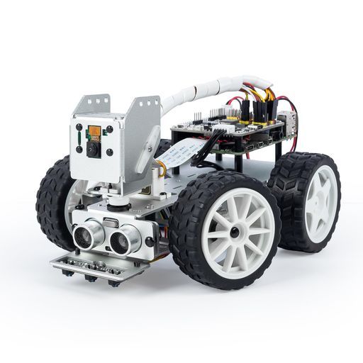 SunFounderPiCar-XAIビデオロボットカーキットRaspberryPi5/4/3B+/3B対応、ChatGPT-4o搭載、ビデオ認識、Python、Scratch、カメラ、マイク、充電式バッテリー付き 12,240円