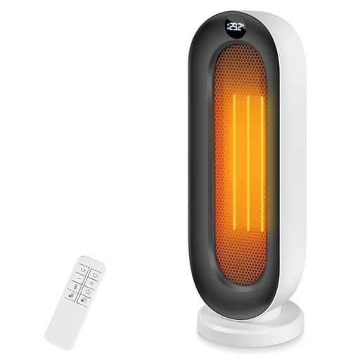 セラミックヒーター【2025新型・2秒速暖】暖房器具【ECOおまかせモード・節電対策】セラミックファンヒーター省エネ電気ファンヒーター3段温風首振り12Hタイマー切り忘れ防止二重過熱保…