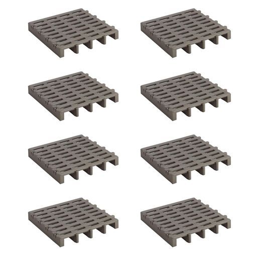 Belca日本製すのこベットジョイントふとんすのこ8枚入り幅51.7x奥行51.6x高さ7.1cmエコブラウン耐荷重120kgシングルサイズ湿気防止組み合わせ自由JS-BR8