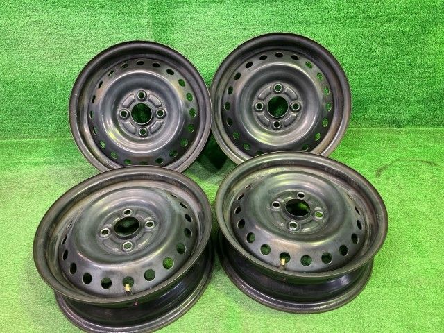 ホンダ HONDA 純正 N-BOX JF2 ホイール スチール クロ 14インチ 4.5J 4穴 4本 100 42700-TY7-N01