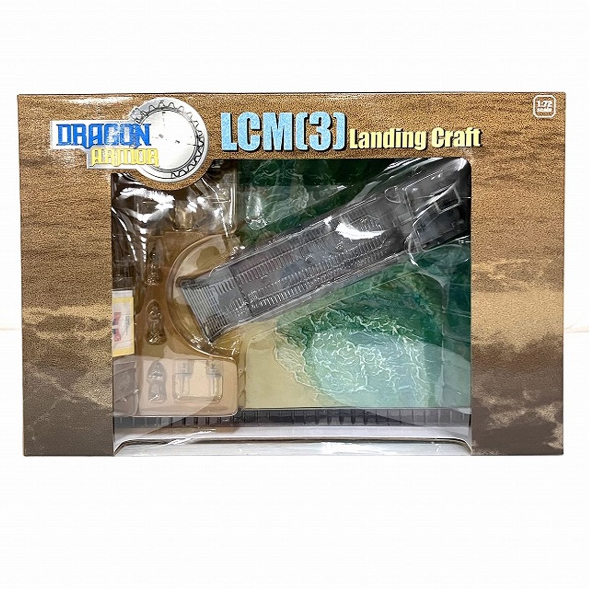 DRAGON ARMOR 1/72 LCM 3 Landing Craft ジオラマベース ドラゴンアーマー フィギュア 中古 O11220418