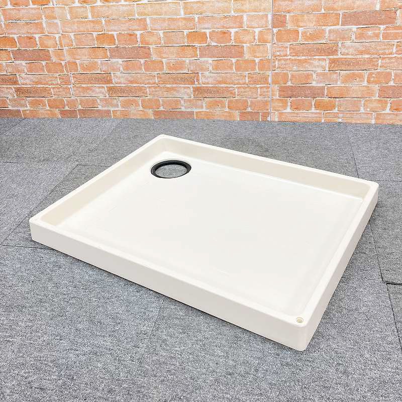 【中古品】 洗濯機パン 洗濯パン 防水パン 「幅80cm(幅800mm)×奥行き63cm×高さ6.5cm」 29D