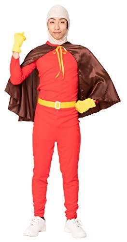 クリアストーン(Clearstone) なりキャラ研究部 コスプレ ハロウィン みんなのマントマン ユニセックス レッドpms 375c2151