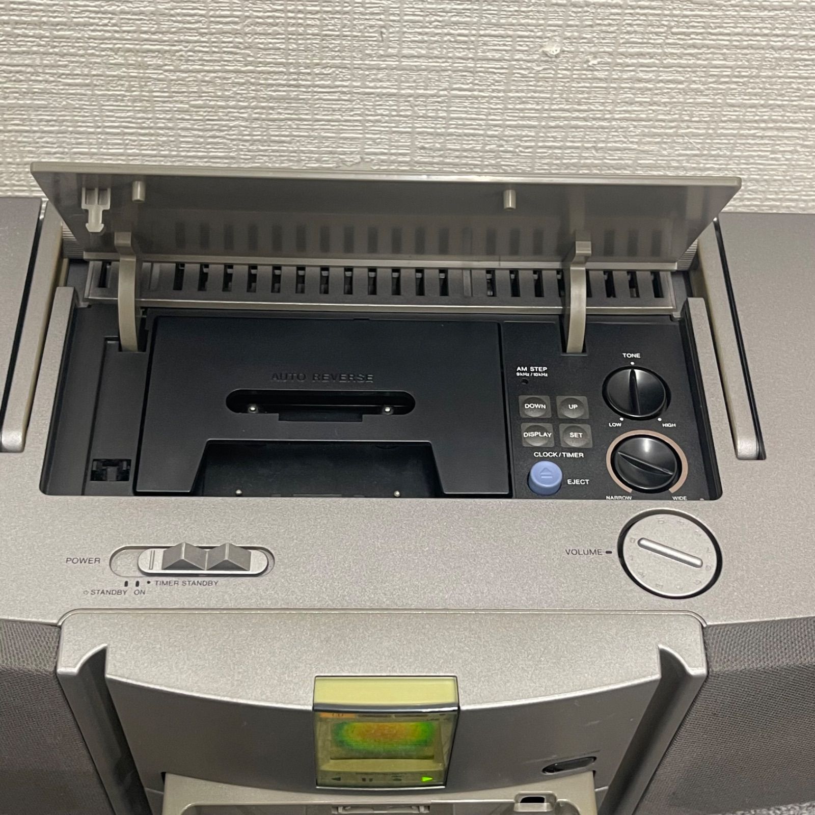 NPA】ジャンク aiwa アイワ ステレオラジオ CSD-EX50