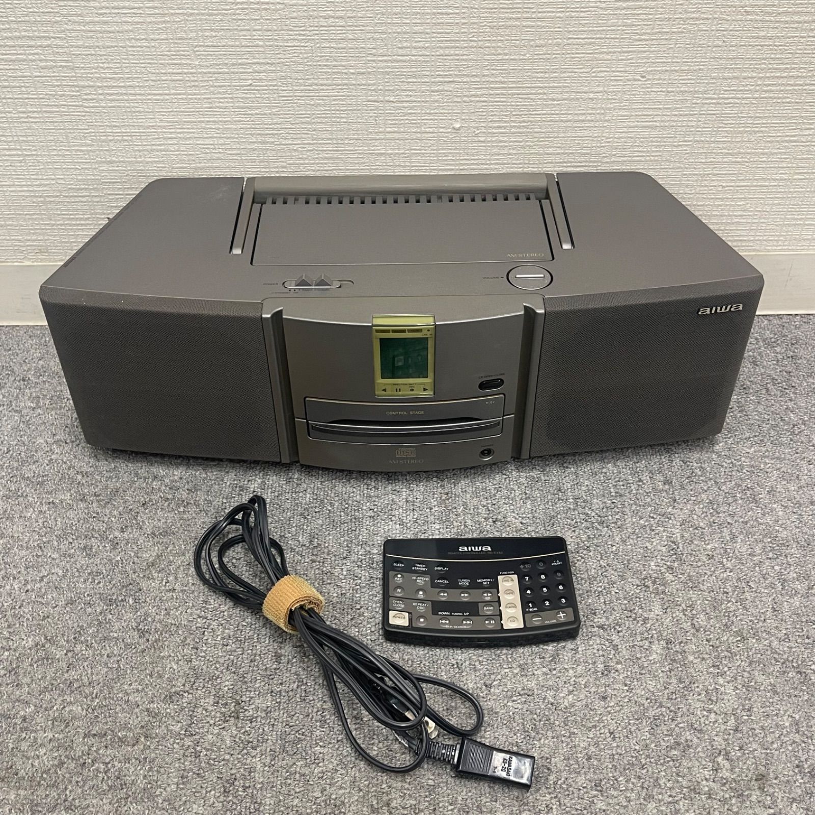 NPA】ジャンク aiwa アイワ ステレオラジオ CSD-EX50