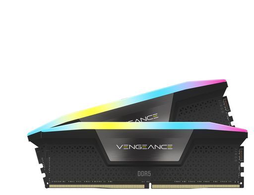 CORSAIRDDR5-6800MHzデスクトップPC用メモリVENGEANCERGBDDR5シリーズ(PC5-54400)IntelXMPメモリキット96GBブラック[48GBx2枚]CMH96GX5M2B6800C40