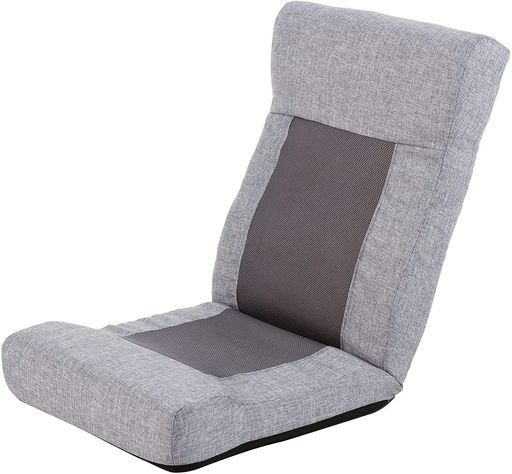 武田コーポレーション50x55x65cm椅子・ソファ・1人掛けグレー楽々リクライニングワイド座椅子GLYTRK-RW42GLY