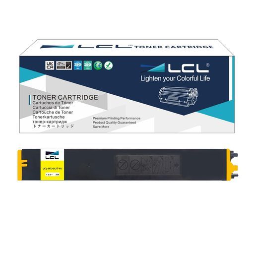 LCLSharp用MX-61MX-61JTMX-61JTYAMX-61JT-YAMX-61JT-YB大容量(1パックイエロー)互換トナーカートリッジ