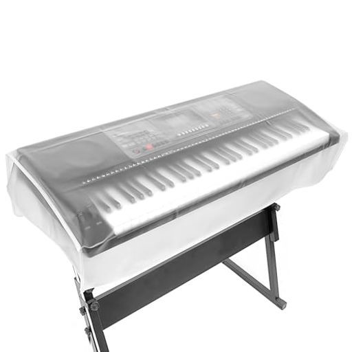 Musiin61キーボード電子ピアノダストカバー-マット透明デザインで保護
