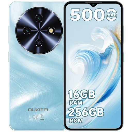 OUKITELC5SIMフリースマホ本体16GBRAM+256GBROM1TB拡張可能6.52インチHD+大画面スマホ本体5000mAh大容量バッテリー13MP+5MPカメラスマートフォン4GデュアルSIM