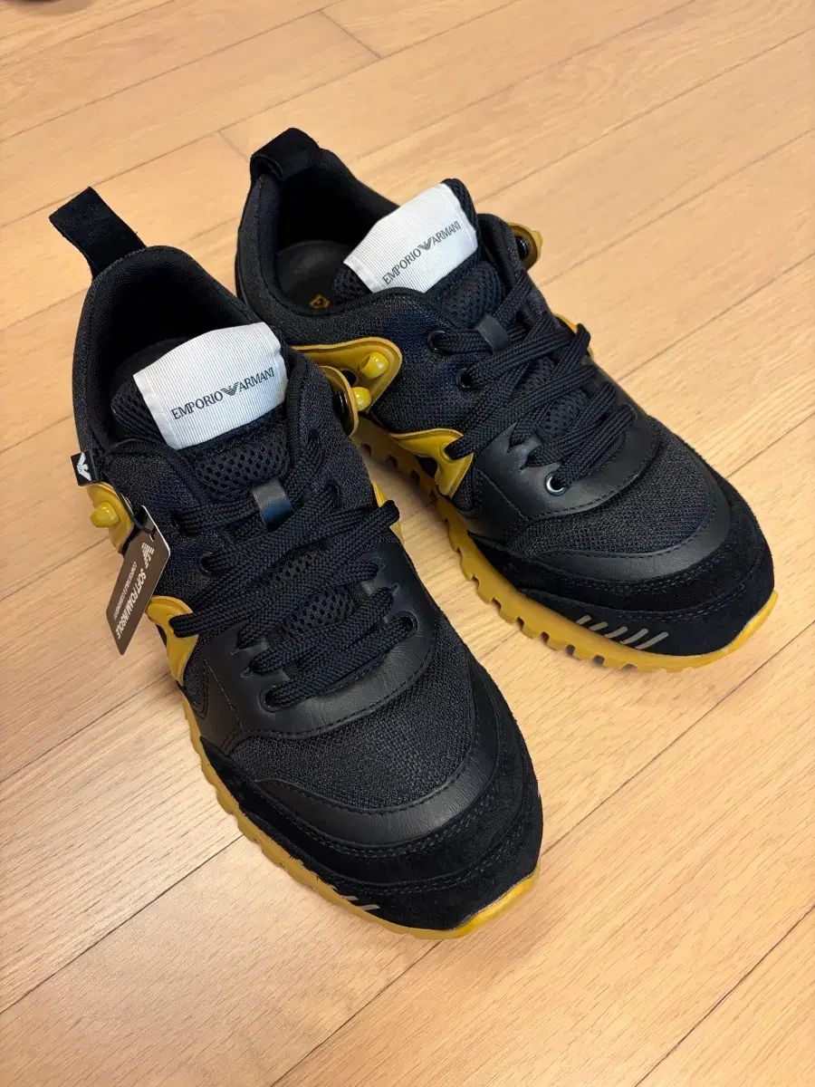 エンポリオアルマーニ ブラック スニーカー