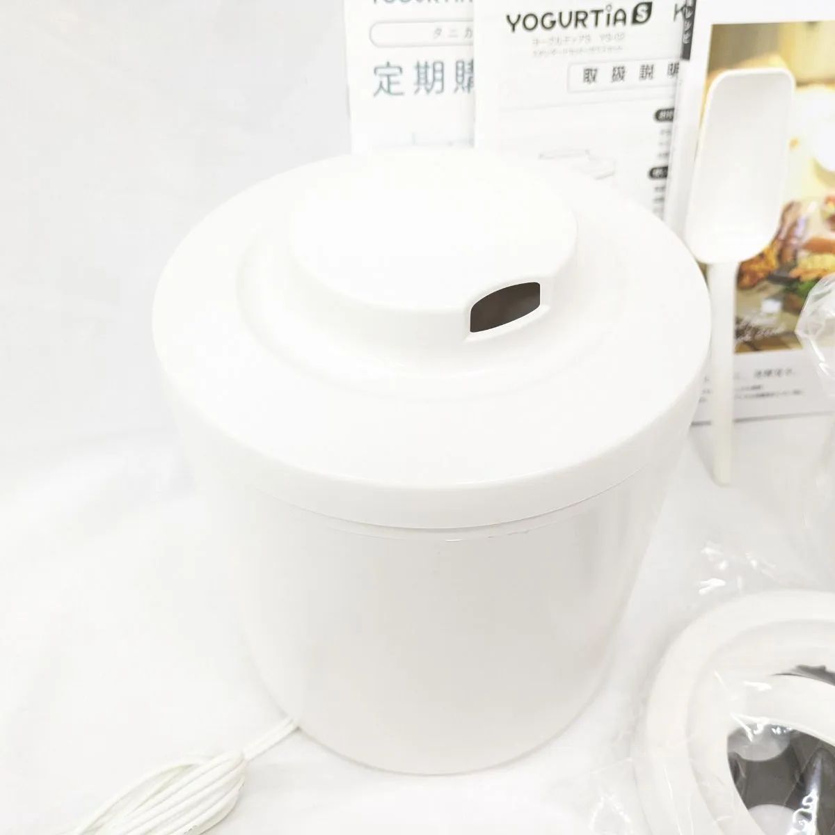 1度使用 極美品！TANICAヨーグルティアS ガラスセット YS-02GW