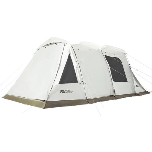MOBIGARDENトンネルテント2~4人用耐水圧3000mmインナーテント1個付き【天井カバーとグランドシート付きません】オールシーズン対応キャンプアウトドア簡単設営