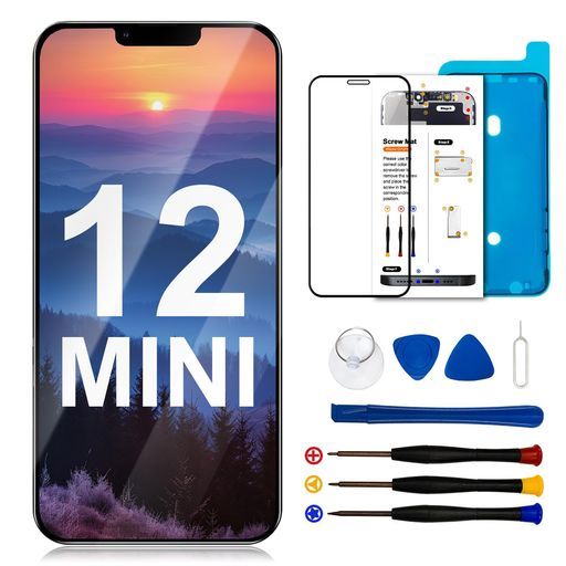 EFAITHFIXforiPhone12mini液晶パネルforiPhone12mini画面交換5.4インチ3Dタッチ液晶画面表示フルHDデジタイザーフレーム
