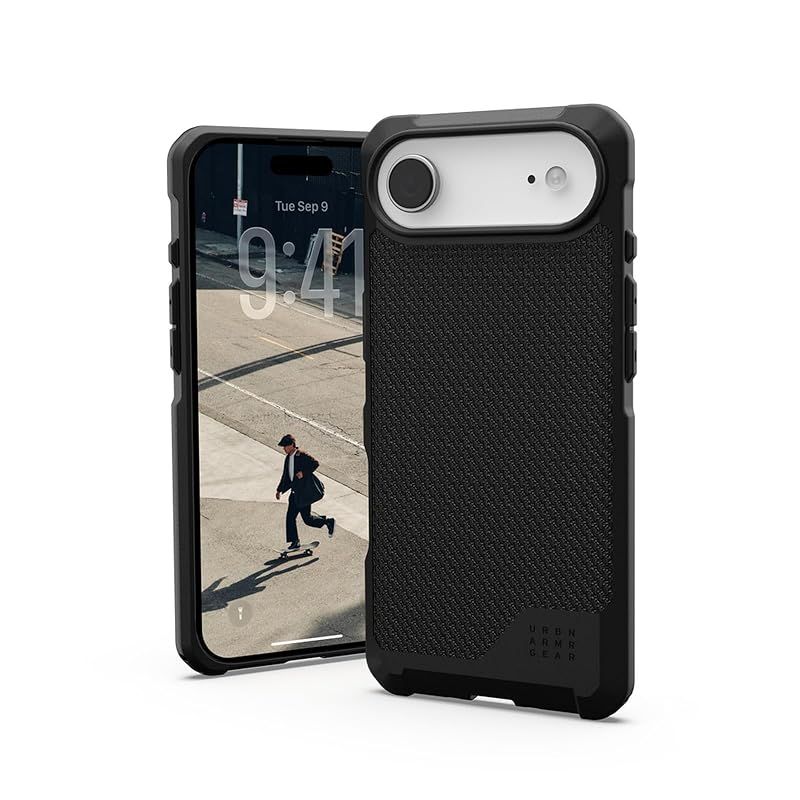 【新品】 URBAN ARMOR GEAR iPhone 17 Air 2025対応耐衝撃ケース METROPOLIS LT MAGSAFE ケブラーブラック 【正規日本代理店品】 UAG-IPH25LB-FLM-KB 0