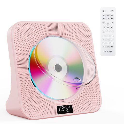 GuerayCDプレーヤー卓上Bluetooth送受信対応cdラジカセスピーカー内蔵cdplayer多機能USB再生AUX入力A-Bリピート定時OFF機能ワイドFMラジオcdラジオしーでぃープレーヤー語学学習音楽鑑賞防災