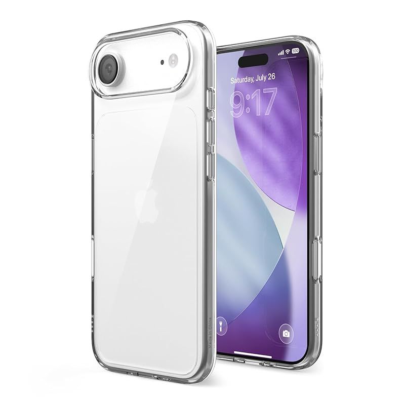 【新品】 【elago】 iPhone Air 対応 ケース クリア 耐衝撃 ハイブリッド スマホケース 透明 薄型 軽量 頑丈 携帯ケース [ iPhoneAir アイフォンエアー 対応 スマホカバー ] HYBRID CASE クリア 0