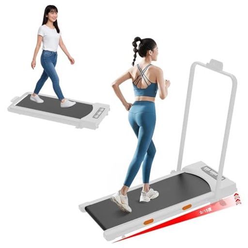 AORTDランニングパットルームランナー家庭用傾斜角度調節可能ランニングマシーン静音時速1-10km/hウォーキングマシンコンパクトホームジムダイエット健康器具