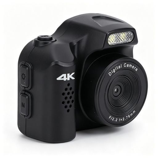 Annadue4K64MPフィルライトと19のレトロフィルターを備えた小さなデジタルカメラ 1 54インチHDコンパクトカメラ 78 の広角キーチェーンデザイン旅行 BLACK - メルカリ