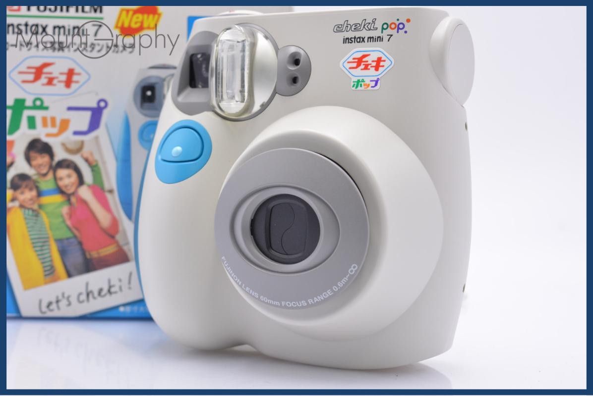【動作保証】 富士フイルム FUJIFILM instax mini 7 単三電池仕様 元箱付 同梱無料 #am6435