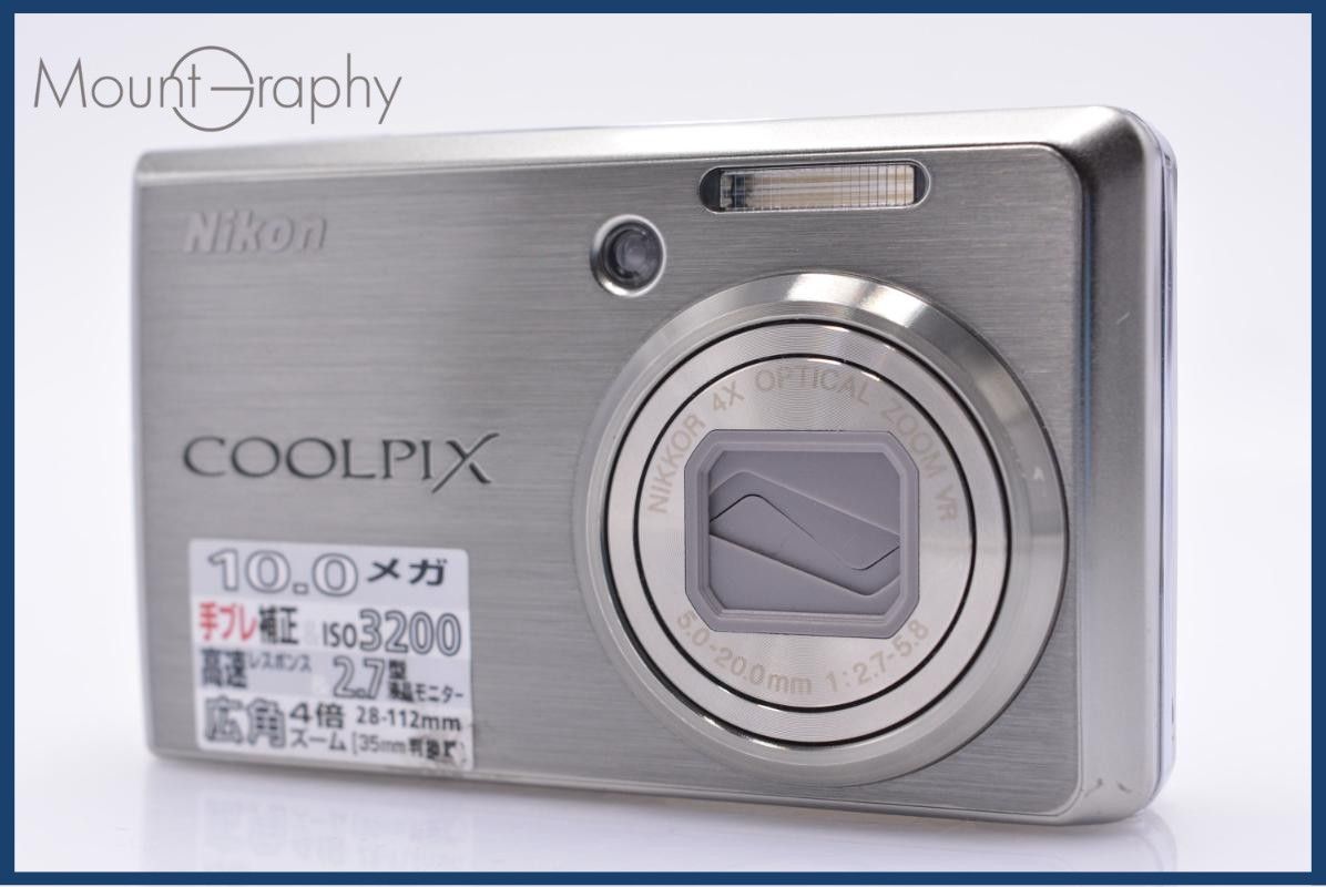 ニコン Nikon COOLPIX S600 4x 同梱無料 #am6477