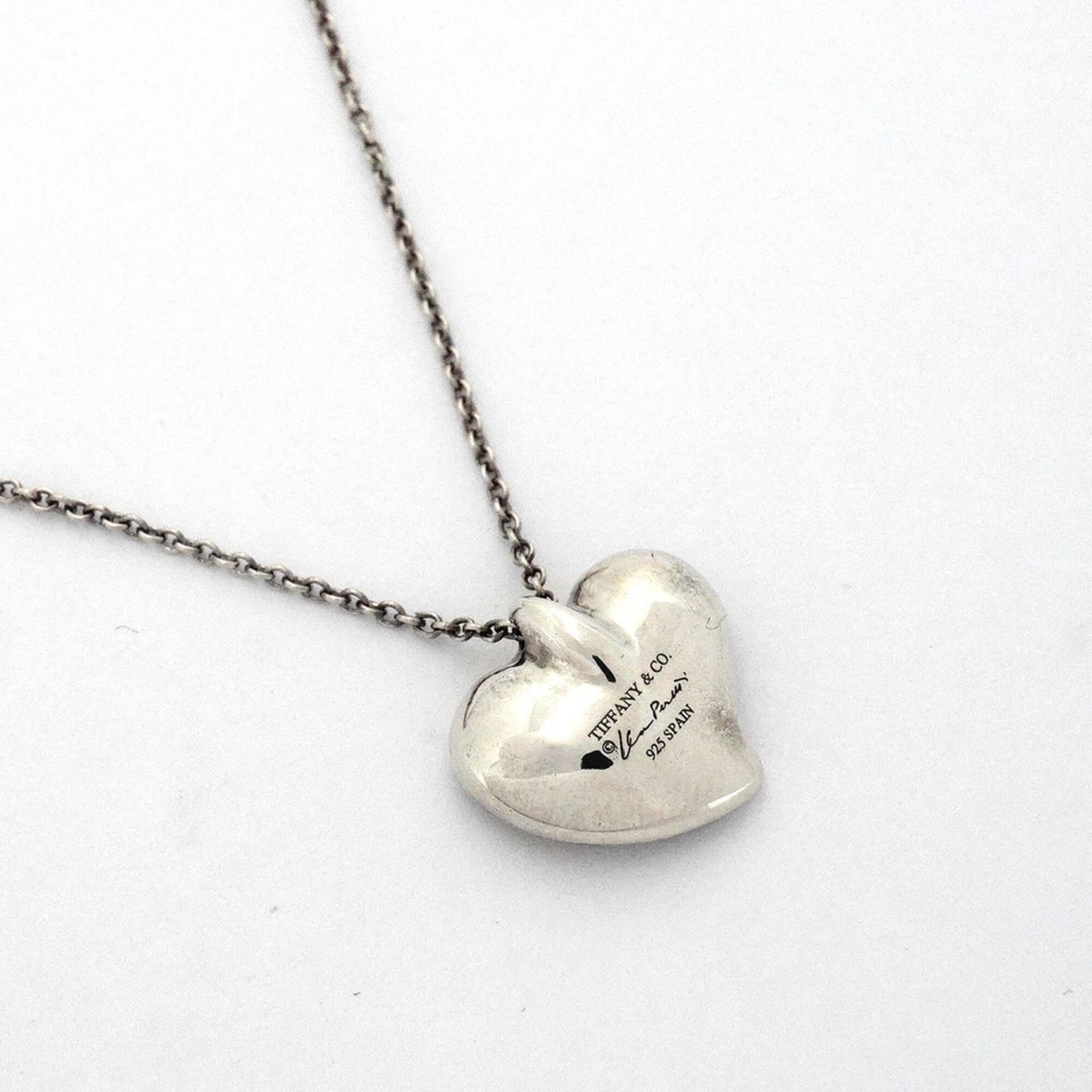 Heart pendant ティファニー ネックレス フルハート フルハート