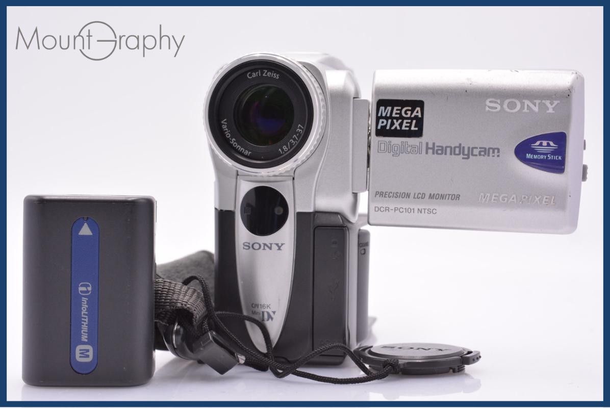 【動作保証】 ソニー SONY Handycam DCR-PC101 バッテリー付属 同梱無料 #am6495