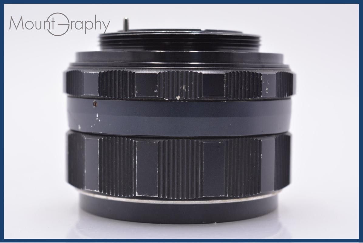 PENTAX Super-Takumar 55ｍｍ F1.8 M42 フィルター キャップ付き ペンタックス 良 オールドレンズ、まずはコレ！Super-Takumar 55mm f1.8｜レビュー