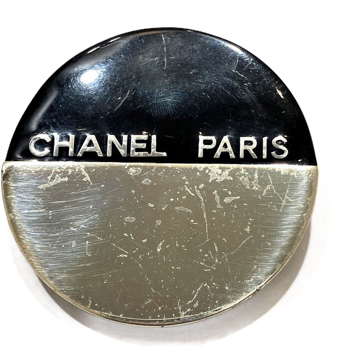 シャネル CHANEL ロゴマーク ブローチ　アクセサリー 総重量約25g