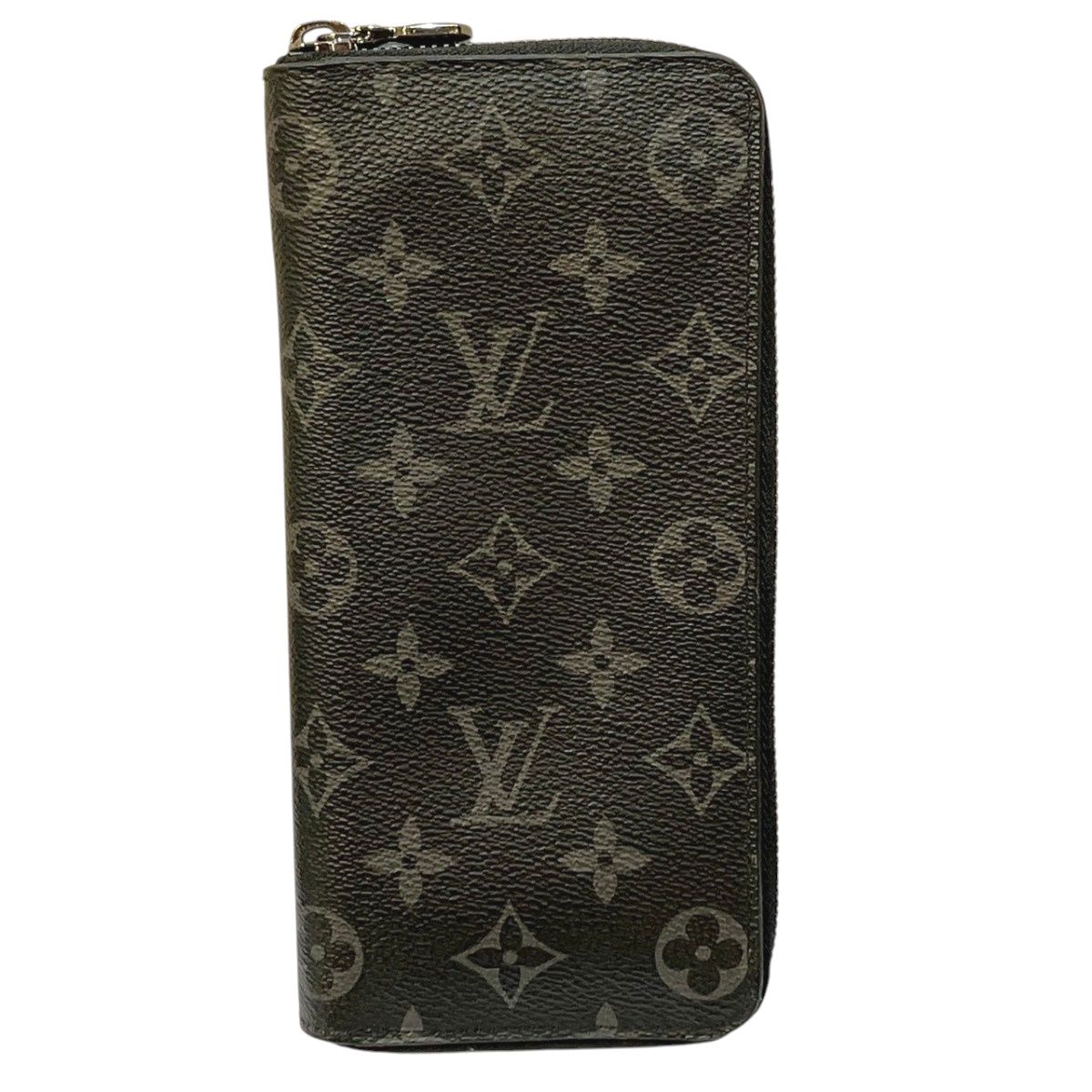 ルイ・ヴィトン LOUIS VUITTON ヴェルティカル モノグラムエクリプス 長財布 トアル地 M62295 メンズ
