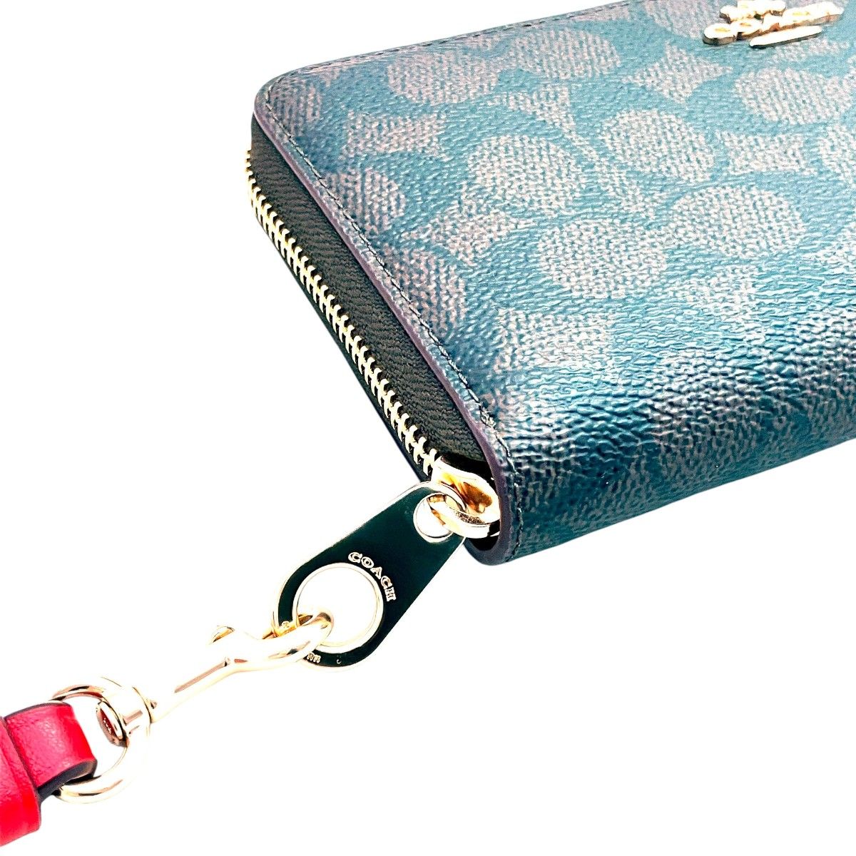 コーチ COACH ロング ジップ アラウンド ウォレット シグネチャー 長 