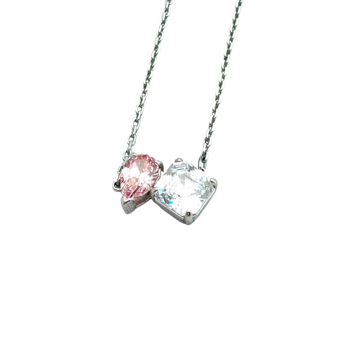 スワロフスキー SWAROVSKI アトラクトソウル ネックレス　アクセサリー 総重量約4g 約21cm クリスタル ロジウムコーティング 5517115